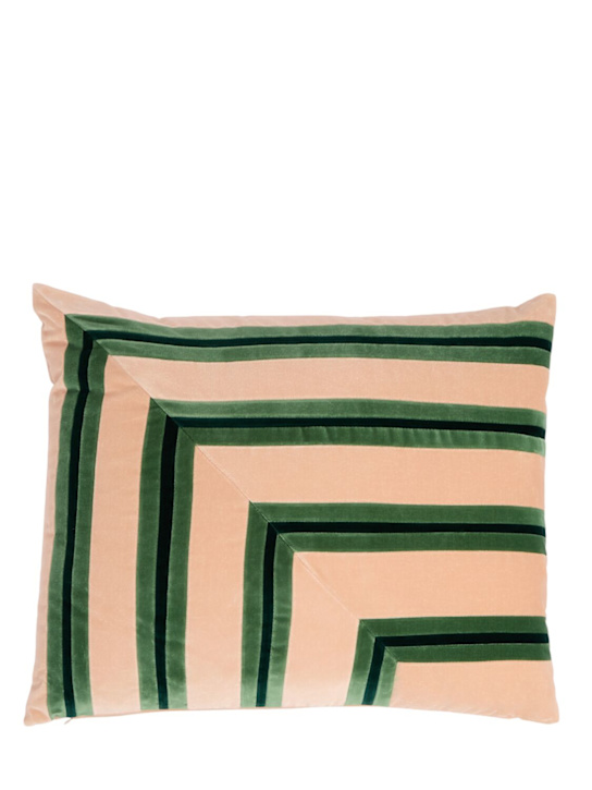 Christina Lundsteen Jade cotton cushion