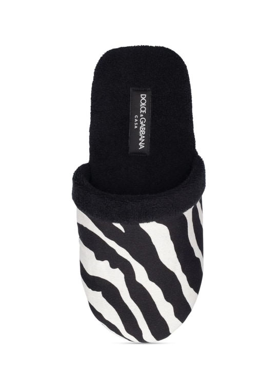 Dolce&Gabbana Zebra slippers 4 Dolce&Gabbana Zebra slippers