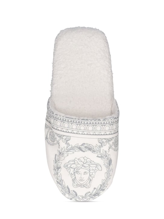 Versace Barocco & Robe cotton house shoes 5 Versace Barocco & Robe cotton house shoes