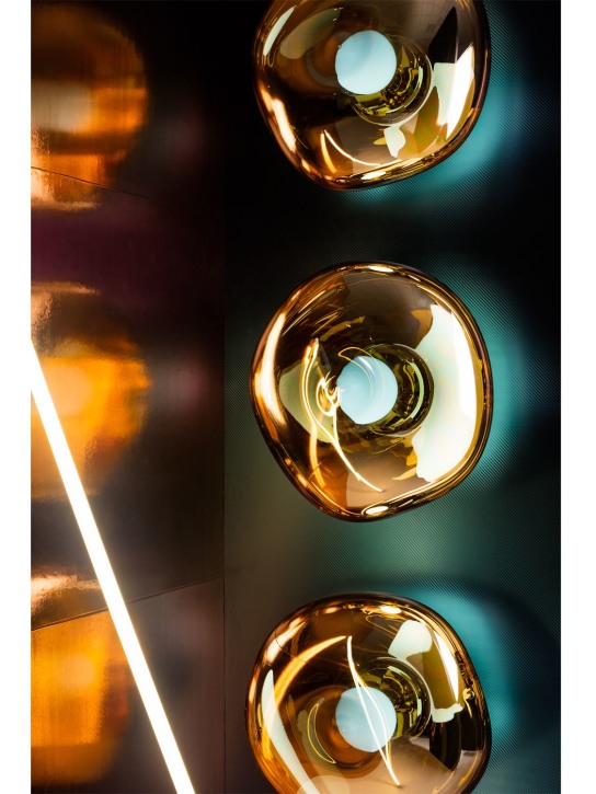 Tom Dixon Gold LED Melt Mini Surface wall lamp 3 Tom Dixon Gold LED Melt Mini Surface wall lamp