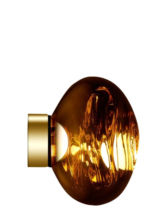 Tom Dixon Gold LED Melt Mini Surface wall lamp 4 Tom Dixon Gold LED Melt Mini Surface wall lamp