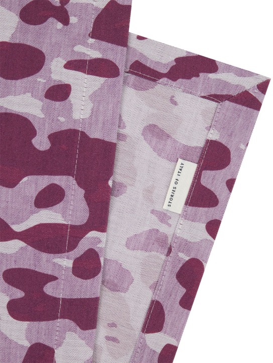 Stories Of Italy Set of 2 plum placemats 4 Stories Of Italy Set of 2 plum placemats