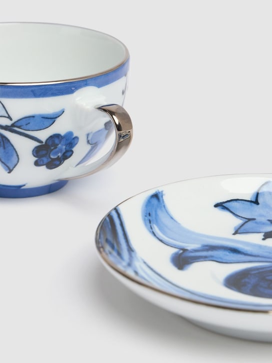 Dolce&Gabbana Blu Mediterraneo teacup & saucer