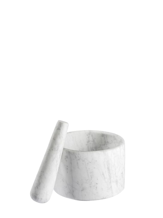 Salvatori Ellipse marble mortar & pestle 6 Salvatori Ellipse marble mortar & pestle