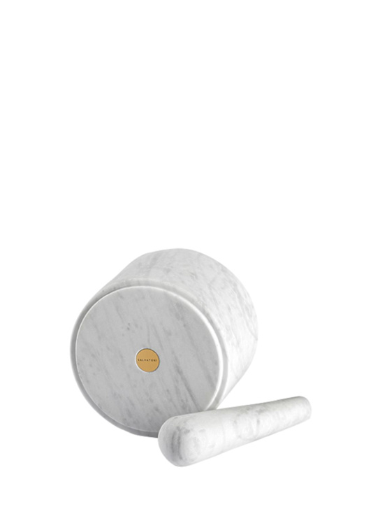 Salvatori Ellipse marble mortar & pestle 7 Salvatori Ellipse marble mortar & pestle