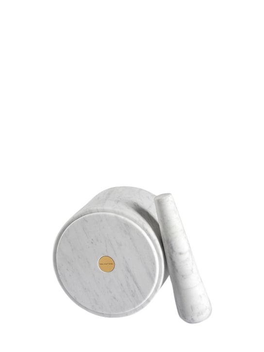 Salvatori Ellipse marble mortar & pestle 8 Salvatori Ellipse marble mortar & pestle