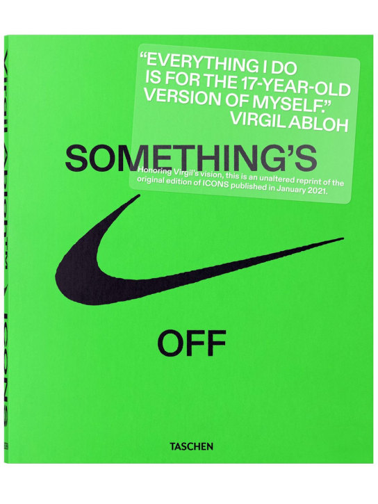 Taschen Virgil Abloh. Nike. ICONS