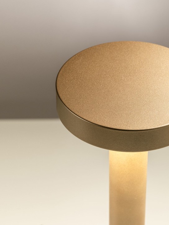 Davide Groppi TeTaTeT matte gold table lamp