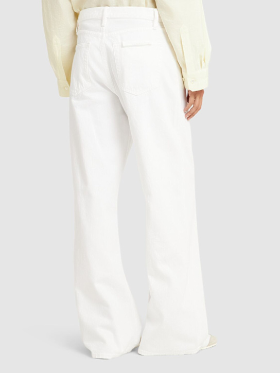 Frame The loose cotton mid rise wide jeans 3 Frame The loose cotton mid rise wide jeans