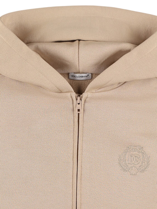 Dolce&Gabbana Cotton zip sweatshirt