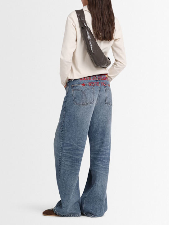 Fiorucci Faded denim baggy jeans