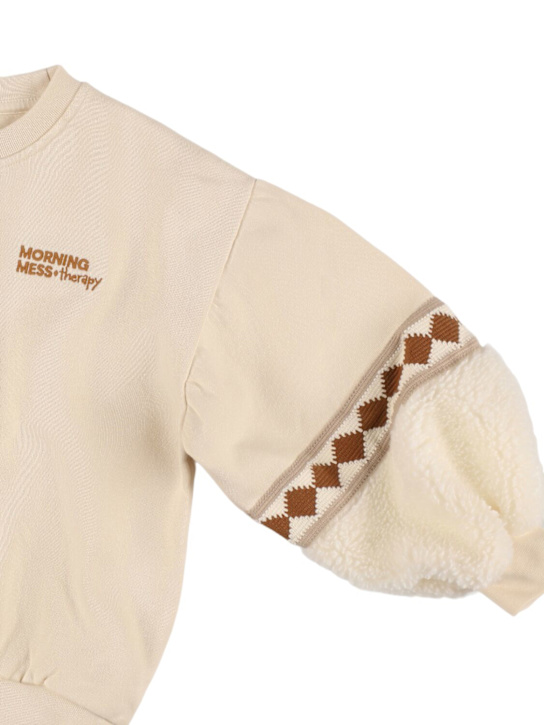 Morning Mess Therapy Organic cotton sweatshirt