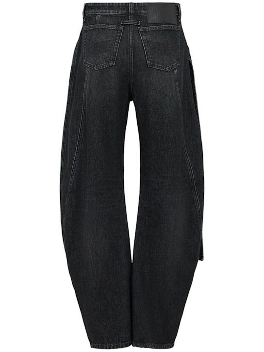 Jean Paul Gaultier Low waisted denim jeans w/ strap detail 4 Jean Paul Gaultier Low waisted denim jeans w/ strap detail