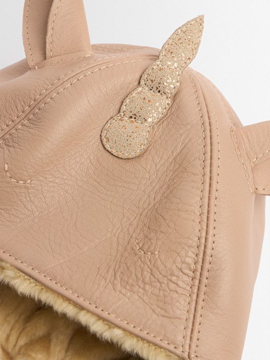 Donsje Shearling unicorn hat