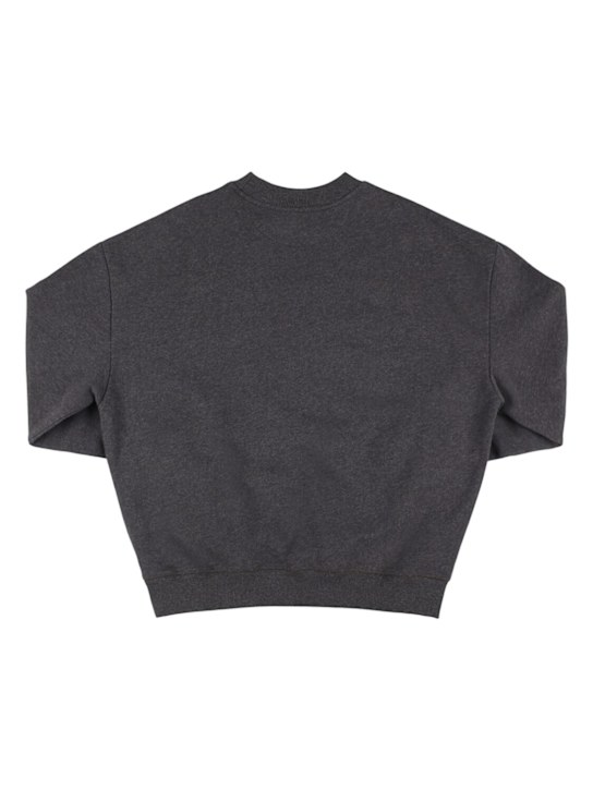 The New Society Cotton sweatshirt w/logo