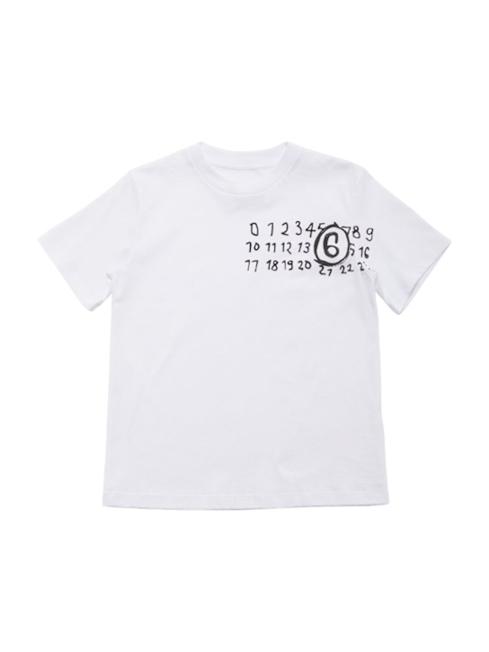 MM6 Maison Margiela Cotton jersey t-shirt w/logo