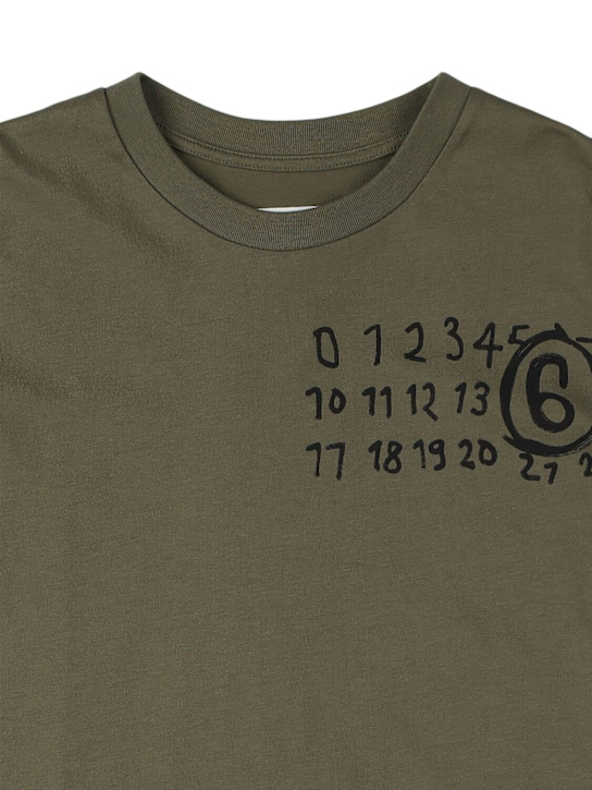 MM6 Maison Margiela Cotton jersey t-shirt w/logo