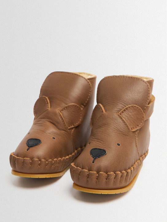 Donsje Teddy leather boots