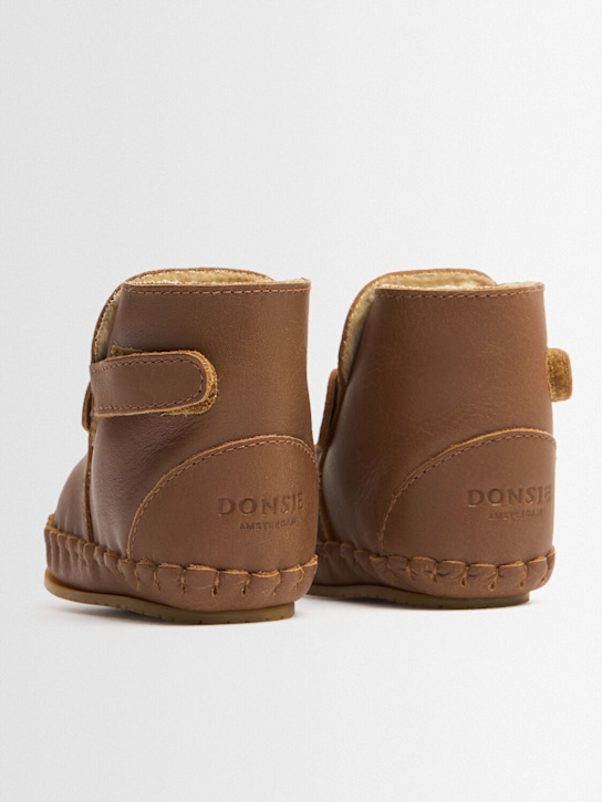 Donsje Teddy leather boots