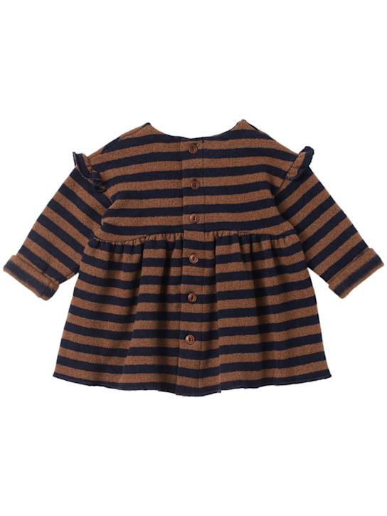 1 + IN THE FAMILY Striped cotton blend dress 3 1 + IN THE FAMILY Striped cotton blend dress