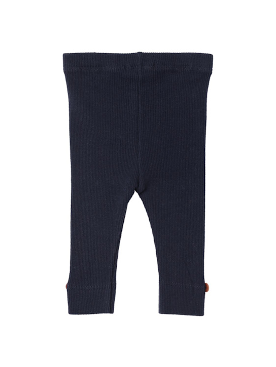 1 + IN THE FAMILY Cotton blend jersey leggings