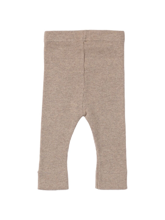 1 + IN THE FAMILY Cotton blend jersey leggings