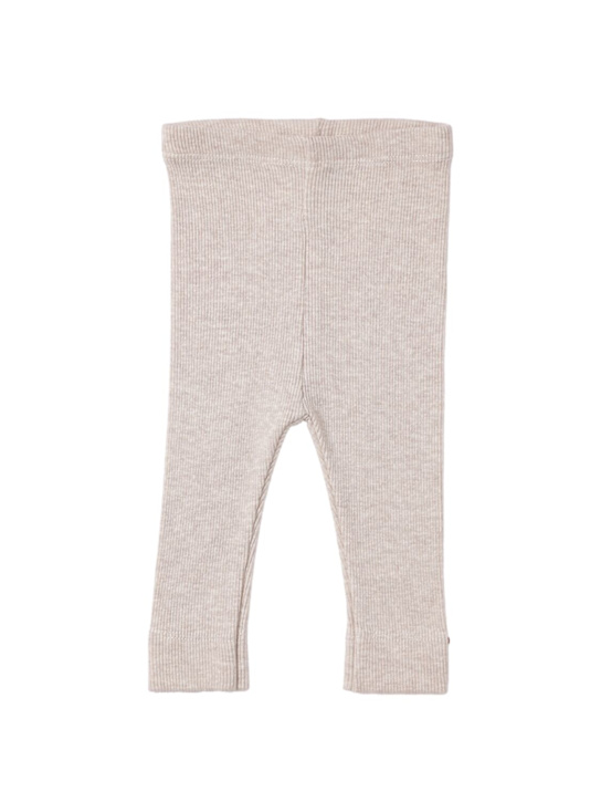 1 + IN THE FAMILY Cotton blend jersey leggings