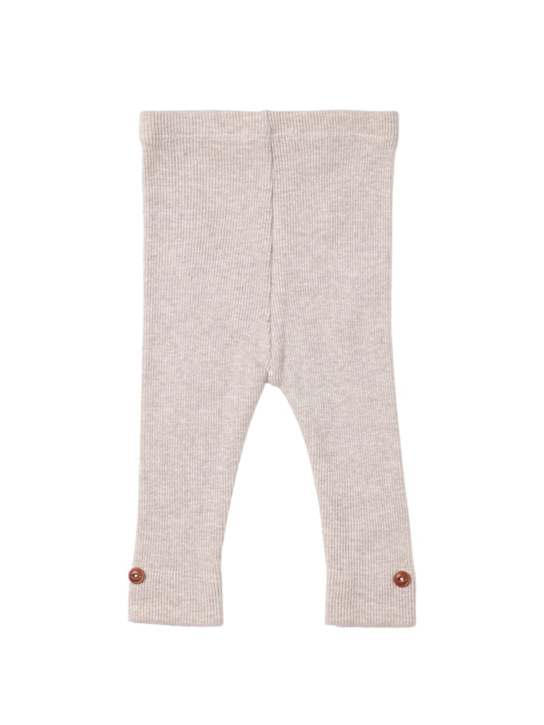 1 + IN THE FAMILY Cotton blend jersey leggings