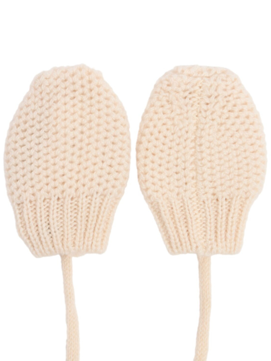 1 + IN THE FAMILY Wool blend knit mittens