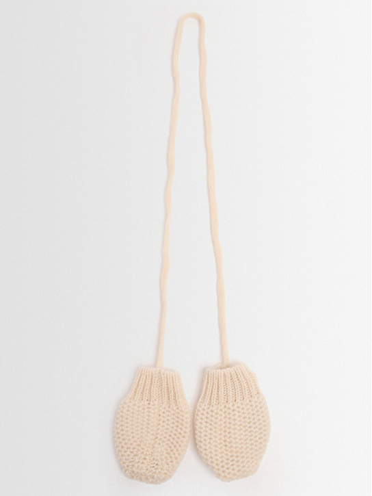 1 + IN THE FAMILY Wool blend knit mittens