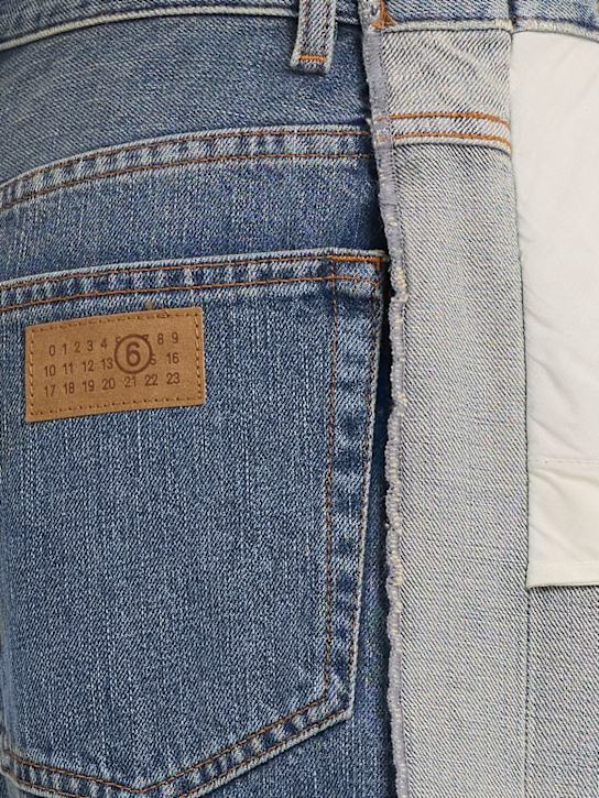 MM6 Maison Margiela Folded denim straight jeans 5 MM6 Maison Margiela Folded denim straight jeans