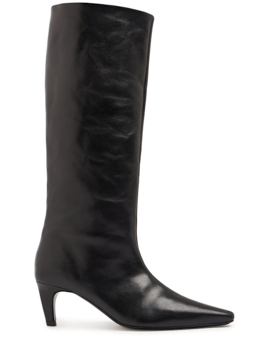Jude 65mm Cave leather high boots