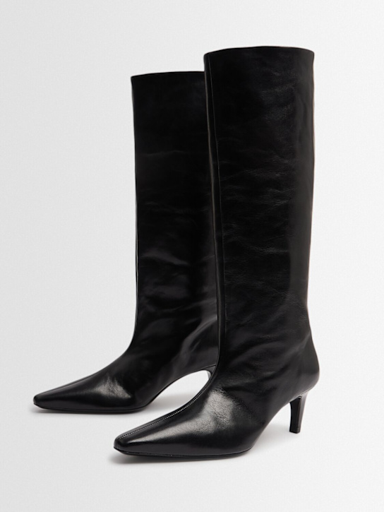 Jude 65mm Cave leather high boots
