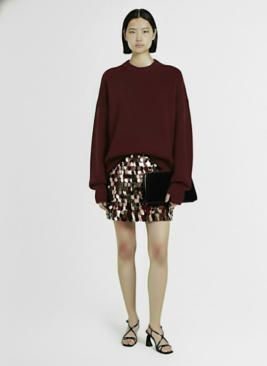 Dries Van Noten Gabrina sequined mini skirt