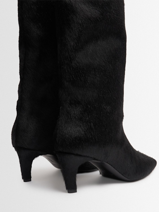 Jude 65mm Cave pony skin mid boots