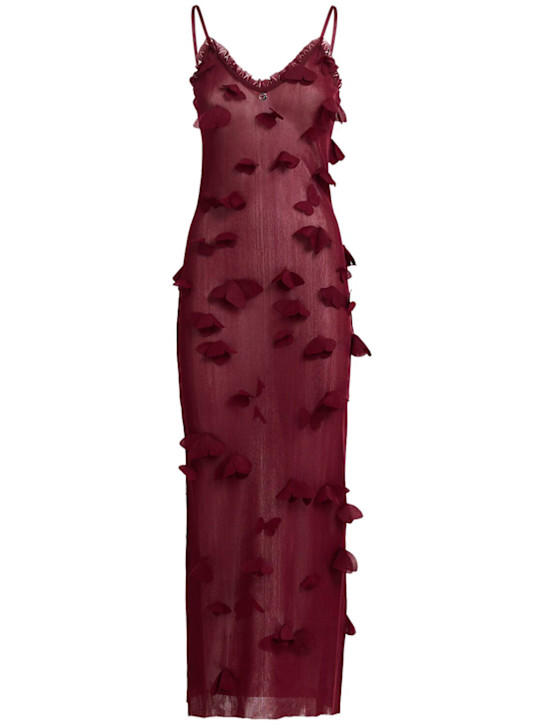Coperni Butterfly long slip dress