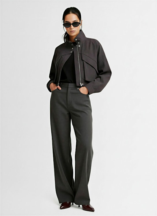 Magda Butrym Zip-up cotton jacket