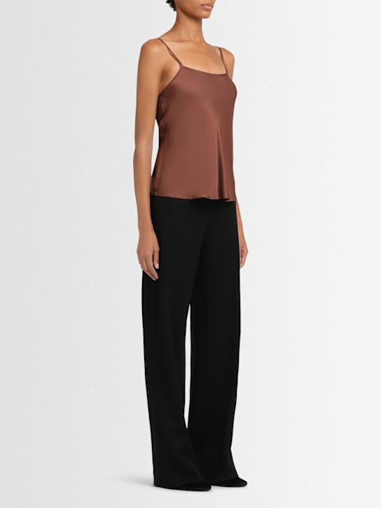 Annagreta Malika straight leg wool twill pants 3 Annagreta Malika straight leg wool twill pants