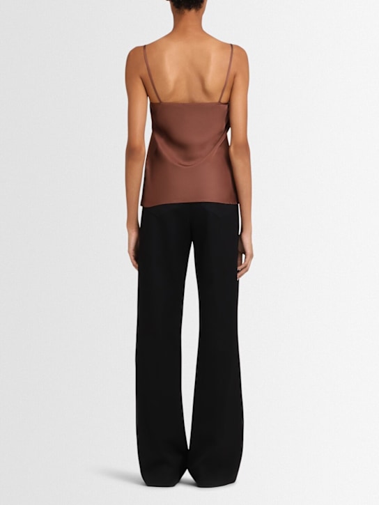 Annagreta Malika straight leg wool twill pants 4 Annagreta Malika straight leg wool twill pants