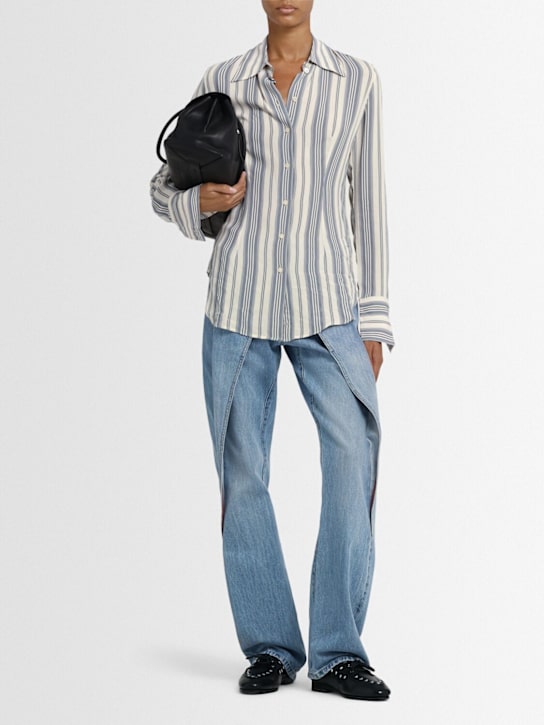 BETTTER Upcycled straight wrap jeans