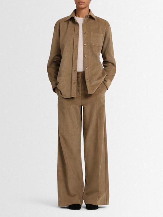 Annagreta Tea cotton corduroy pants