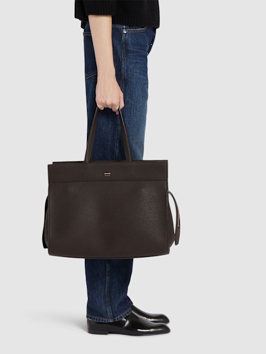 Khaite Crosby smooth leather tote bag