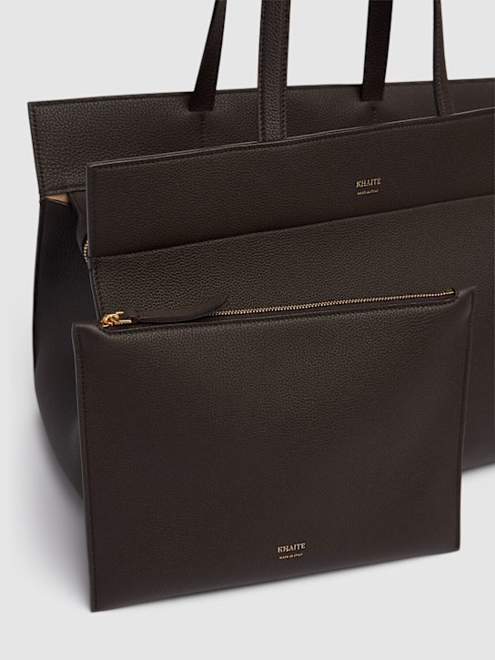 Khaite Crosby smooth leather tote bag 4 Khaite Crosby smooth leather tote bag