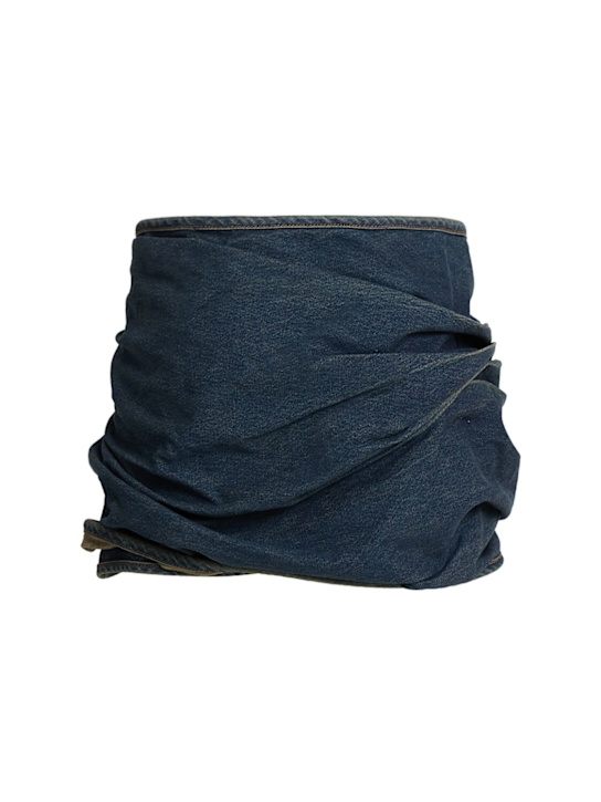Magda Butrym Denim mini skirt