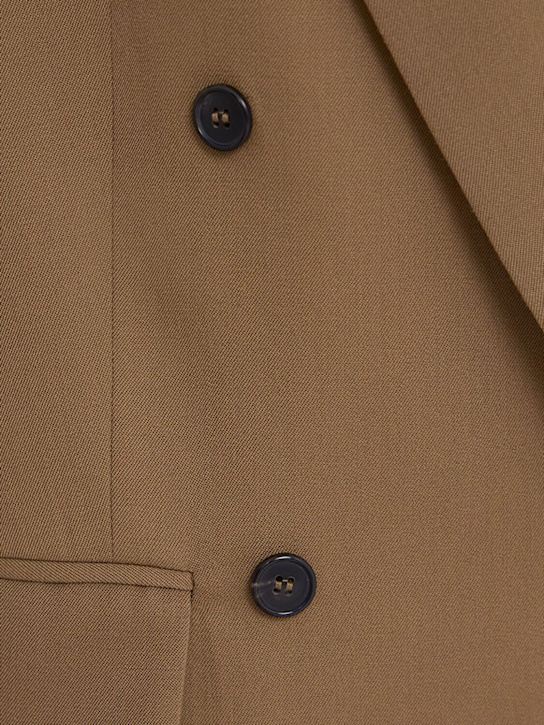 Annagreta Nora double breasted wool twill blazer 6 Annagreta Nora double breasted wool twill blazer