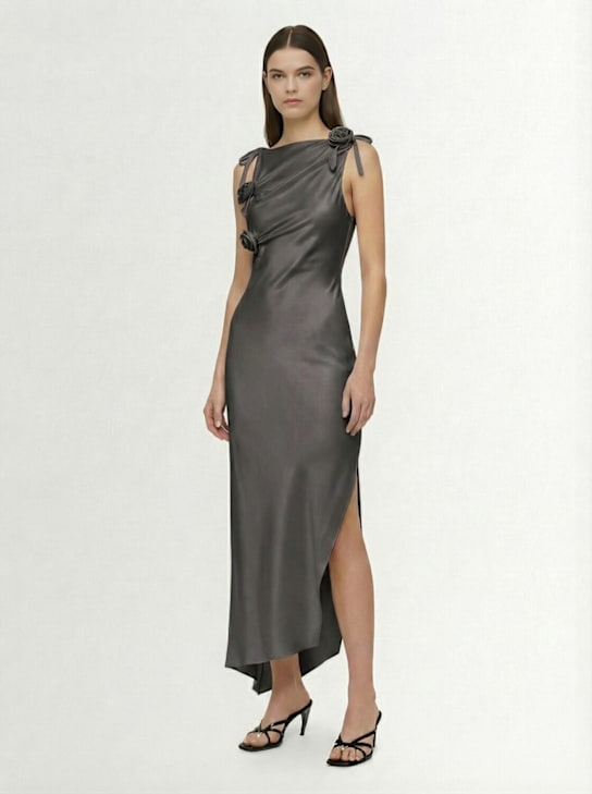 Coperni Asymmetric stretch jersey dress