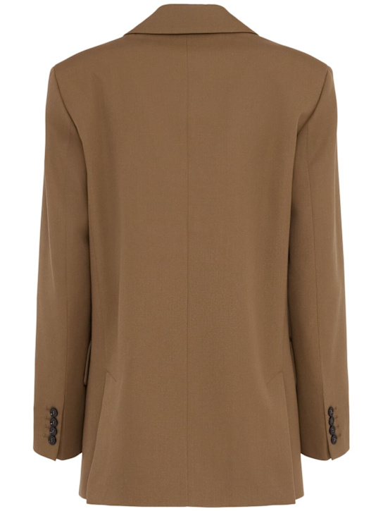 Annagreta Nora double breasted wool twill blazer 11 Annagreta Nora double breasted wool twill blazer