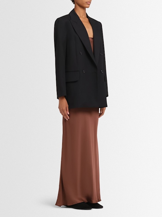 Annagreta Nora double breasted wool twill blazer 3 Annagreta Nora double breasted wool twill blazer