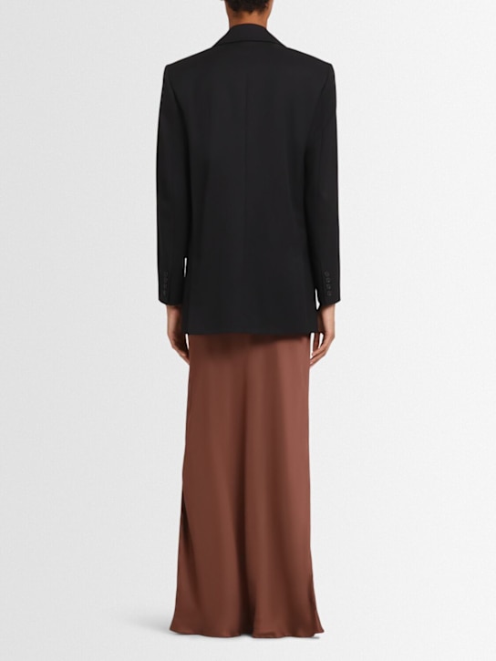 Annagreta Nora double breasted wool twill blazer 4 Annagreta Nora double breasted wool twill blazer