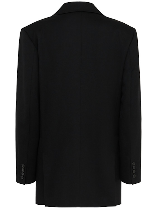 Annagreta Nora double breasted wool twill blazer 5 Annagreta Nora double breasted wool twill blazer